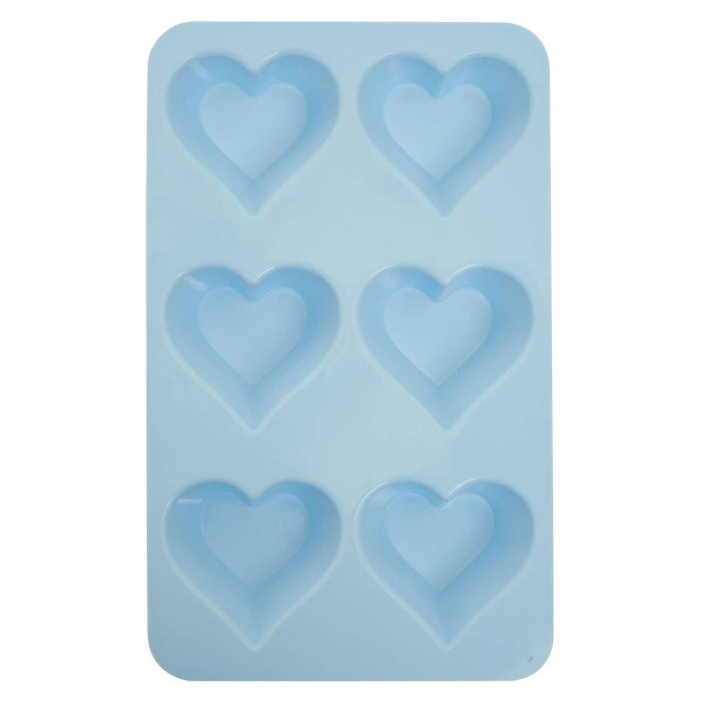 Premier Housewares Zing Pastel Blue Heart Shape Cake Mould