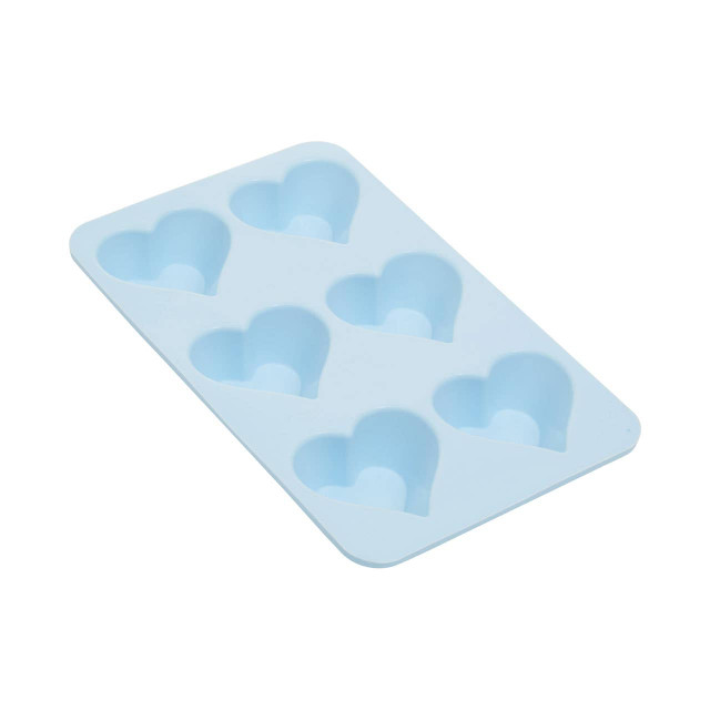 Premier Housewares Zing Pastel Blue Heart Shape Cake Mould