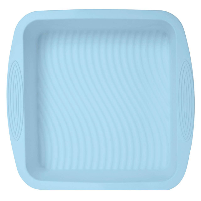 Premier Housewares Zing Pastel Blue Square Cake Mould