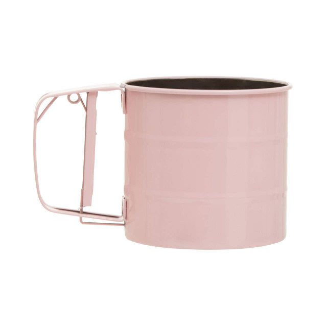 Premier Housewares Zing Pastel Pink 250ml Mechanical Sifter