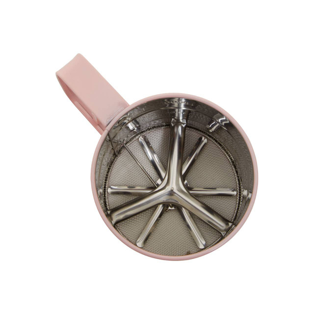 Premier Housewares Zing Pastel Pink 250ml Mechanical Sifter