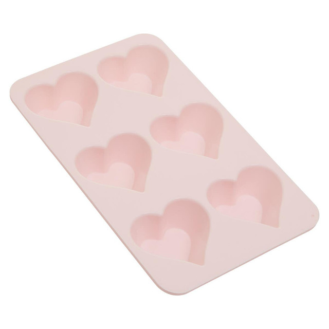 Premier Housewares Zing Pastel Pink Heart Shape Cake Mould