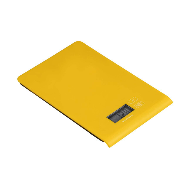 premier housewares Zing Yellow Tempered Glass Kitchen Scale