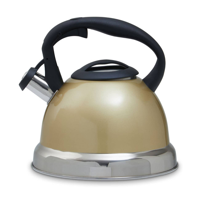premier housewares Zion Light Gold 3 Ltr Whistling Kettle