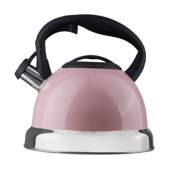 Premier Housewares Zion Pink 3 Ltr Whistling Kettle