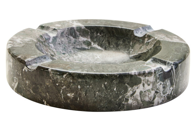 Premier Housewares Zoro Black And White Marble Ashtray