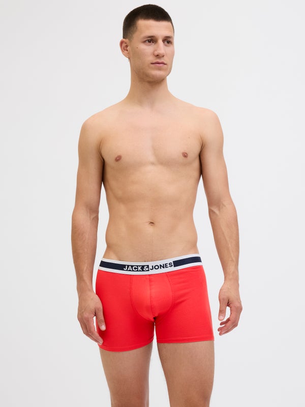 premium by jack & jones 10-pack Trunks Red / Aurora Red