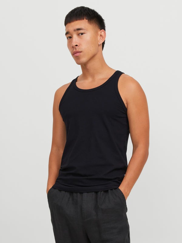 Premium By Jack & Jones 2-pack Plain Tank Top Black / Black