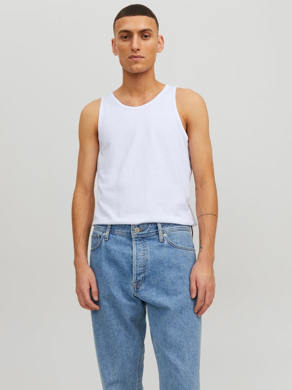 Premium By Jack & Jones 2-pack Plain Tank Top White / White