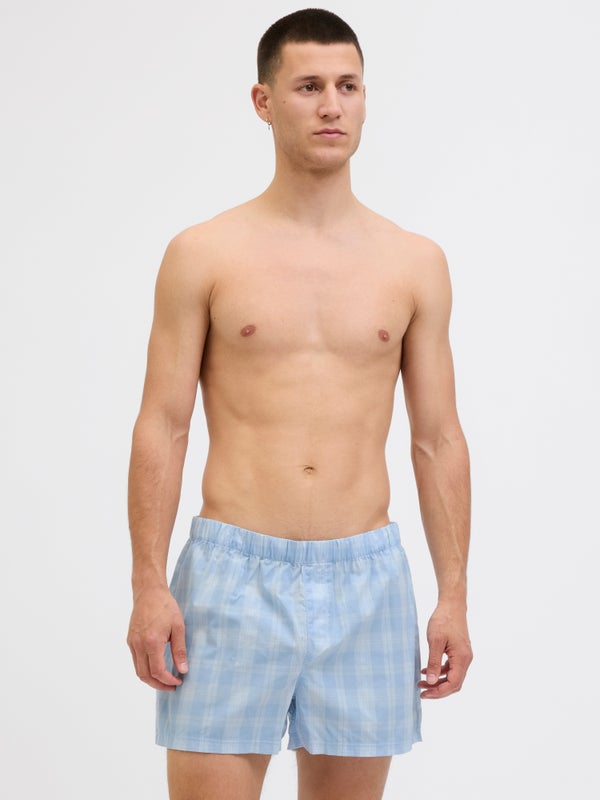 Premium By Jack & Jones 3-pack Boxer Shorts Blue / Chambray Blue