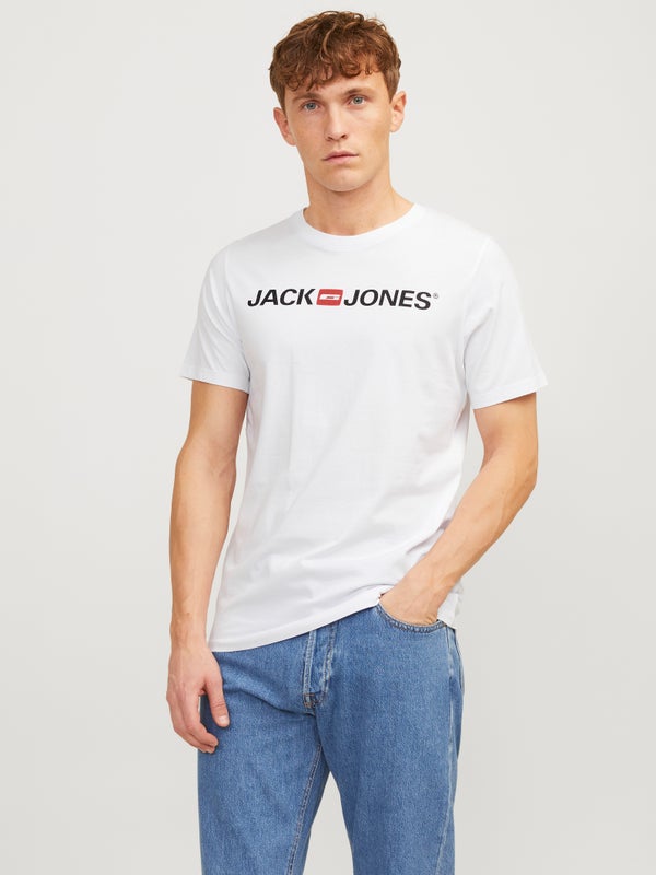 Premium By Jack & Jones 3-pack Logo T-shirt Black / White
