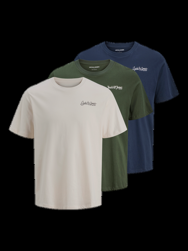 premium by jack & jones 3-pack T-shirt Green / Duffel Bag
