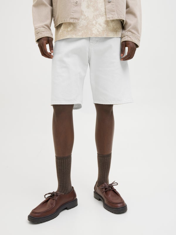 premium by jack & jones Baggy fit Baggy fit shorts White / Cloud Dancer