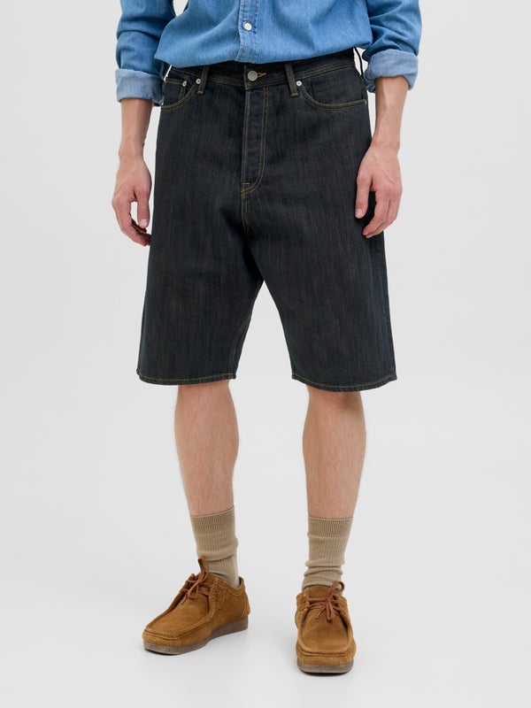 premium by jack & jones Baggy fit Denim shorts Blue / Blue Denim