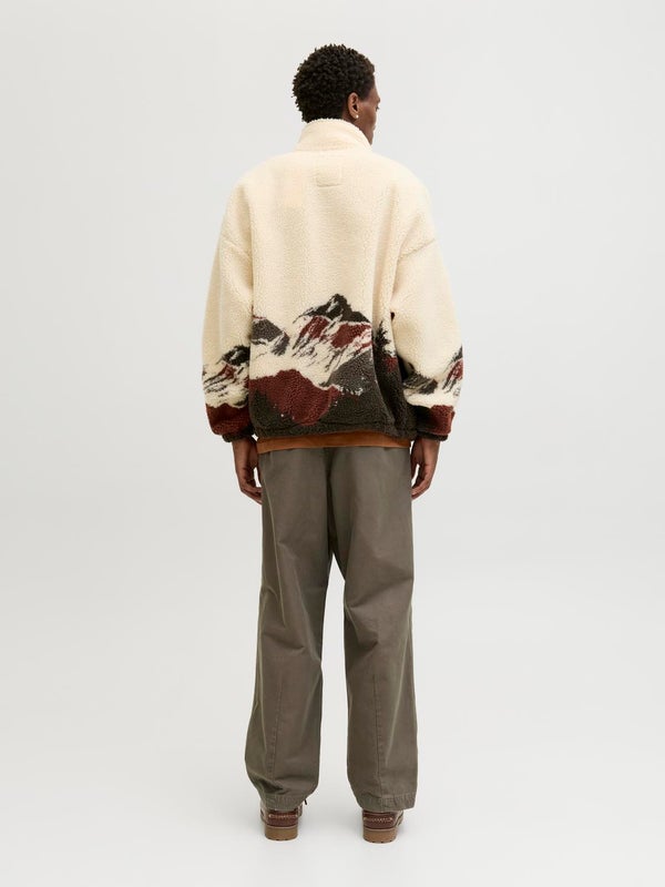 Premium By Jack & Jones Barrel Fit Chino Pants Green / Morel