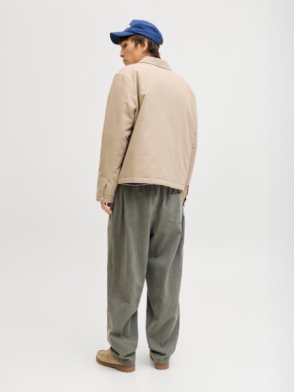 Premium By Jack & Jones Barrel Fit Joggers Green / Grape Leaf