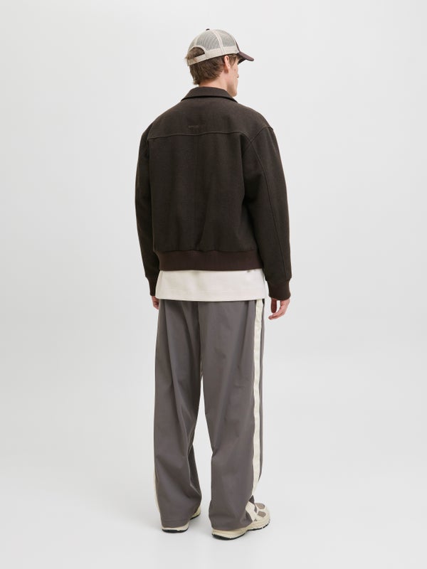 Premium By Jack & Jones Bomber Jacket Brown / AfterDark