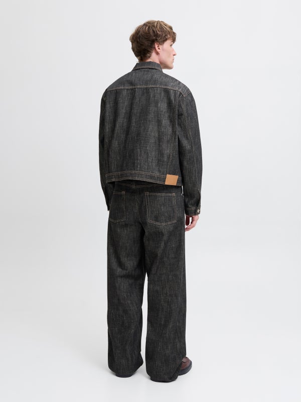 Premium By Jack & Jones Denim Jacket Black / Black Denim