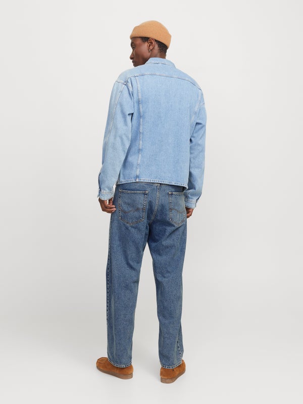 Premium By Jack & Jones JJIALEX JJORIGINAL SQ 060 NOOS Baggy Fit Jeans Blue / Blue Denim