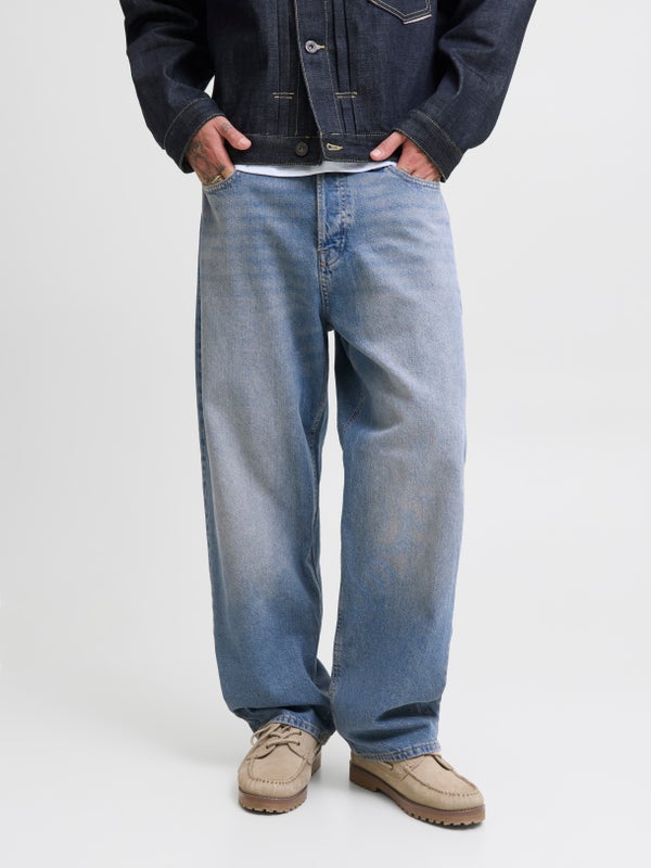 Premium By Jack & Jones JJIALEX JJORIGINAL SQ 071 NOOS Baggy Fit Jeans Blue / Blue Denim