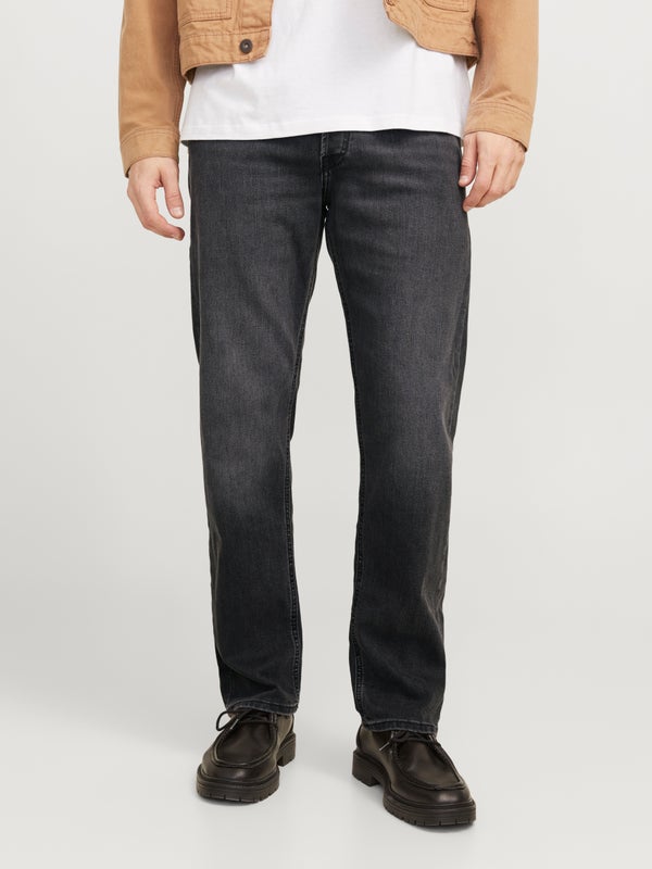 Premium By Jack & Jones JJICHRIS JJORIGINAL AM 389 Relaxed Fit Jeans Black / Black