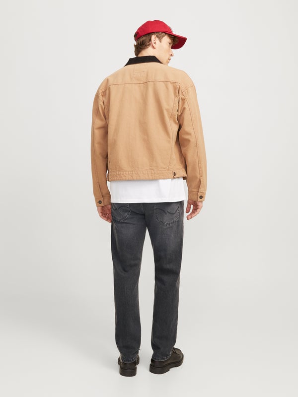 Premium By Jack & Jones JJICHRIS JJORIGINAL AM 389 Relaxed Fit Jeans Black / Black