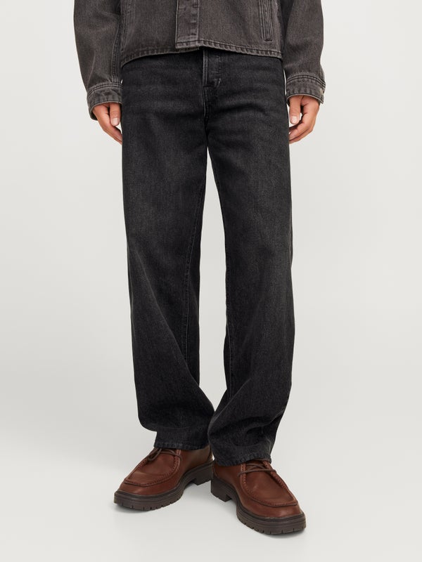 premium by jack & jones JJICHRIS JJORIGINAL AT 165 Relaxed Fit Jeans Black / Black Denim