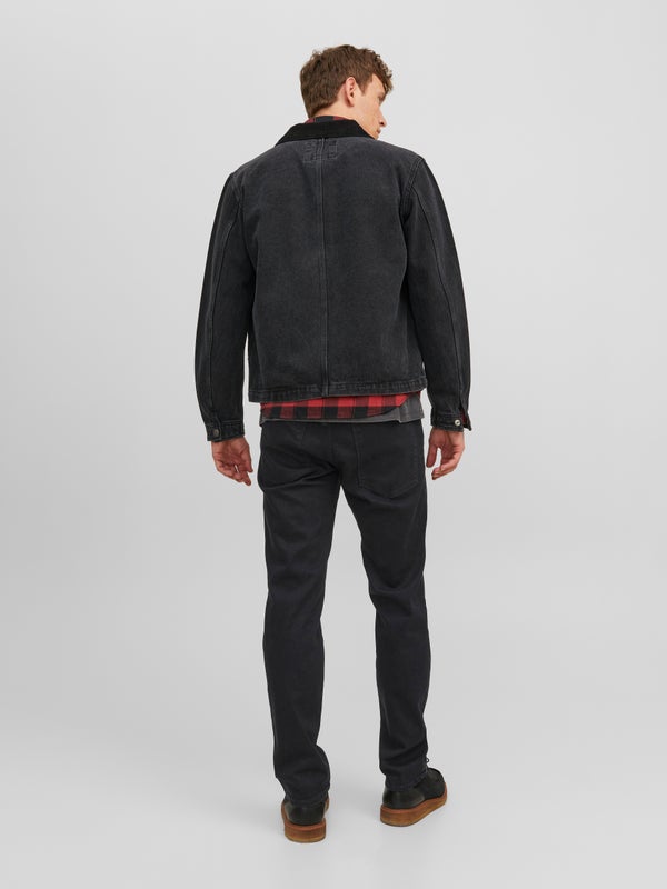 Premium By Jack & Jones JJICLARK JJEVAN GE 598 NOOS Regular Fit Jeans Black / Black Denim