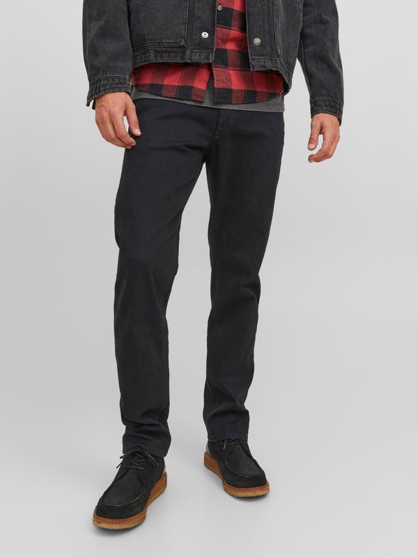 premium by jack & jones JJICLARK JJEVAN GE 598 NOOS Regular fit jeans Black / Black Denim