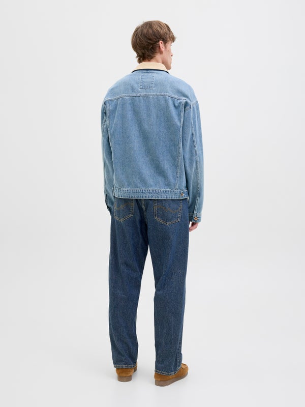 Premium By Jack & Jones JJIEDDIE JJORIGINAL SQ 061 NOOS Loose Fit Jeans Blue / Blue Denim