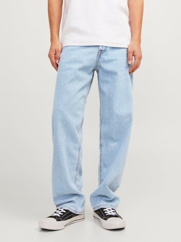 Premium By Jack & Jones JJIEDDIE JJORIGINAL SQ 738 NOOS Loose Fit Jeans Blue / Blue Denim