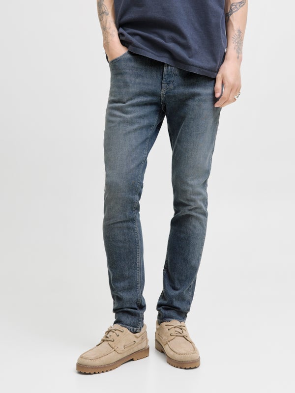 Premium By Jack & Jones JJIGLENN JJFELIX AM 646 NOOS Slim Fit Jeans Grey / Grey Denim