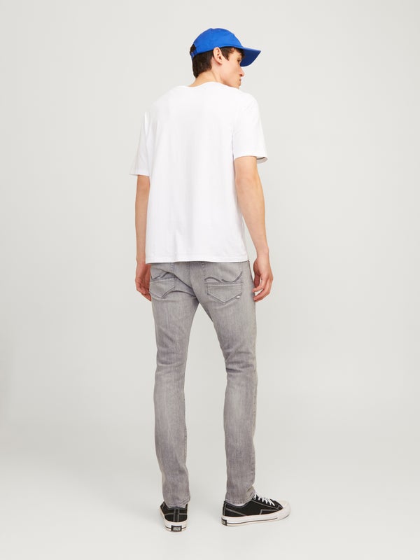 Premium By Jack & Jones JJIGLENN JJFOX AM 492 50SPS NOOS Slim Fit Jeans Grey / Grey Denim