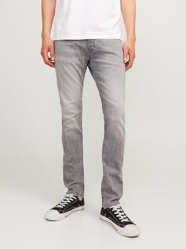 premium by jack & jones JJIGLENN JJFOX AM 492 50SPS NOOS Slim fit jeans Grey / Grey Denim