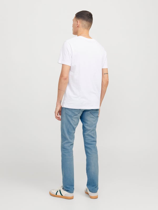 Premium By Jack & Jones JJIGLENN JJFOX AM 496 NOOS Slim Fit Jeans Blue / Blue Denim