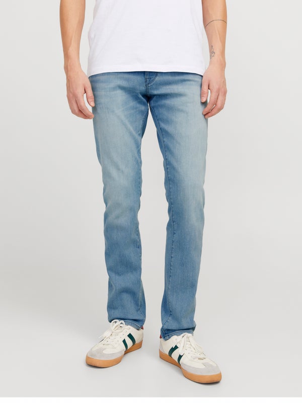 premium by jack & jones JJIGLENN JJFOX AM 496 NOOS Slim fit jeans Blue / Blue Denim