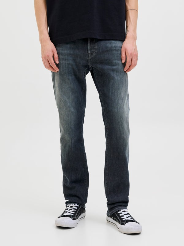 premium by jack & jones JJIGLENN JJFOX AM 497 SPS NOOS Slim fit jeans Blue / Blue Denim