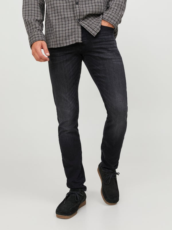 Premium By Jack & Jones JJIGLENN JJICON JJ 557 50SPS NOOS Slim Fit Jeans Black / Black Denim