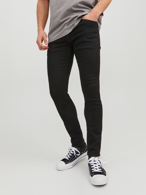 premium by jack & jones JJILIAM JJORIGINAL AKM 773 NOOS Skinny fit jeans Black / Black Denim
