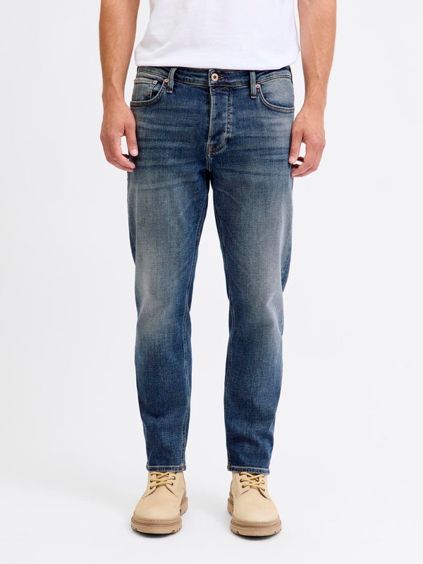 premium by jack & jones JJIMIKE JJCOOPER ST 335 BF Tapered fit jeans Blue / Blue Denim