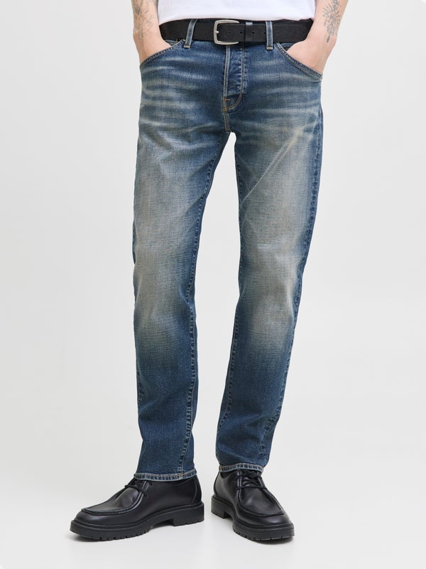 Premium By Jack & Jones JJIMIKE JJFOX CB 082 Tapered Fit Jeans Blue / Blue Denim
