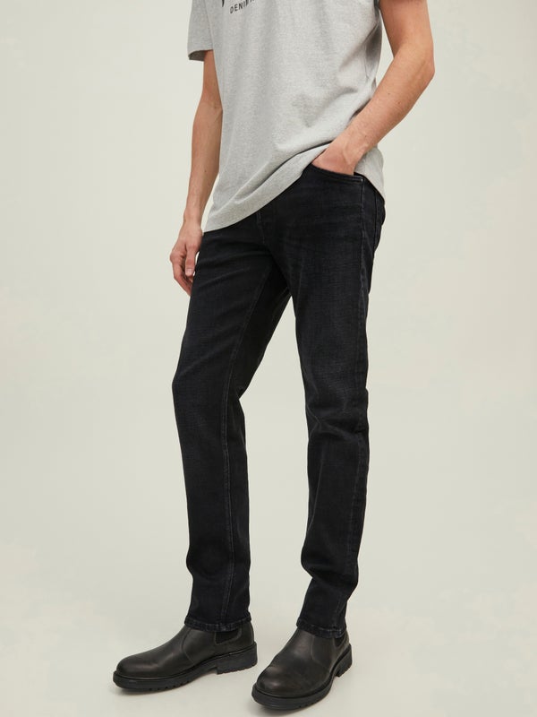Premium By Jack & Jones JJIMIKE JJORIGINAL JJ 111 NOOS Tapered Fit Jeans Black / Black Denim
