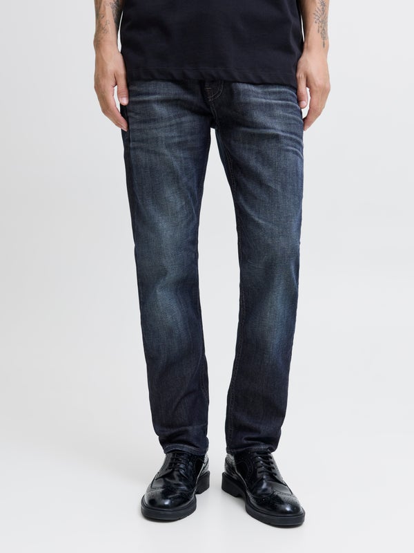 Premium By Jack & Jones JJIMIKE JJORIGINAL JJ 156 NOOS Tapered Fit Jeans Blue / Blue Denim