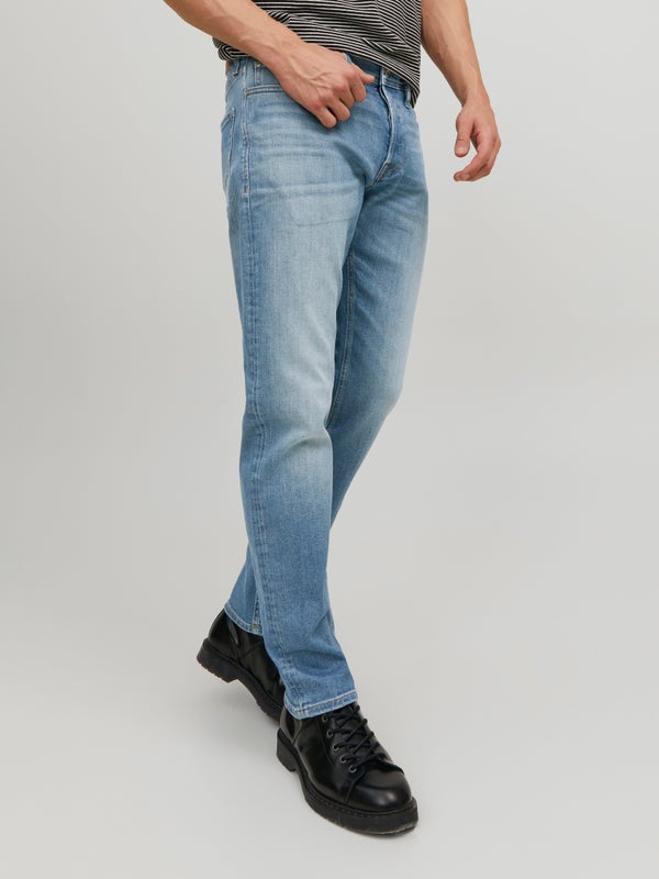 Premium By Jack & Jones JJIMIKE JJORIGINAL JOS 011 NOOS Tapered Fit Jeans Blue / Blue Denim