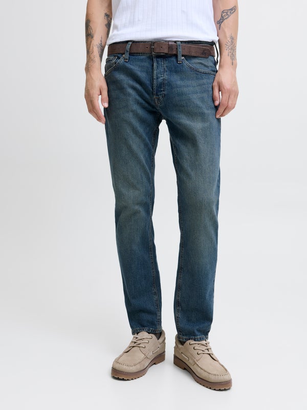 Premium By Jack & Jones JJIMIKE JJORIGINAL SBD LIKE 918 Tapered Fit Jeans Blue / Blue Denim