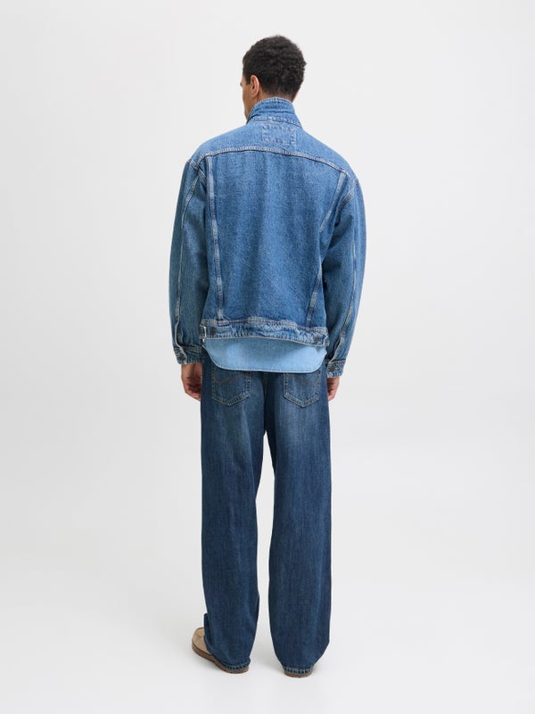 Premium By Jack & Jones JJIRON JJORIGINAL AKM 498 Extra Baggy Fit Jeans Blue / Blue Denim