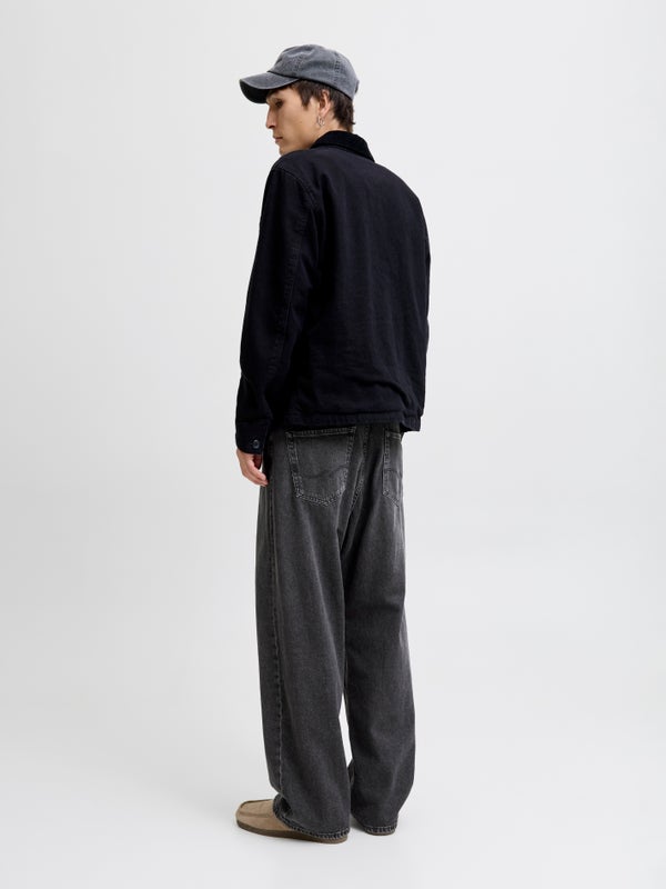 Premium By Jack & Jones JJIRON JJORIGINAL SQ 969 Extra Baggy Fit Jeans Black / Black Denim