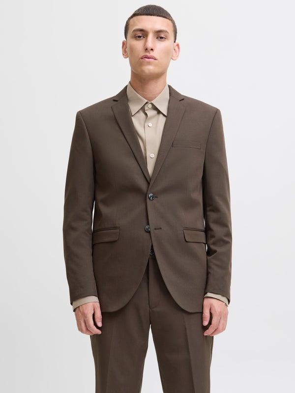 Premium By Jack & Jones JPRFRANCO Super Slim Fit Blazer Blazer:Brown / Delicioso