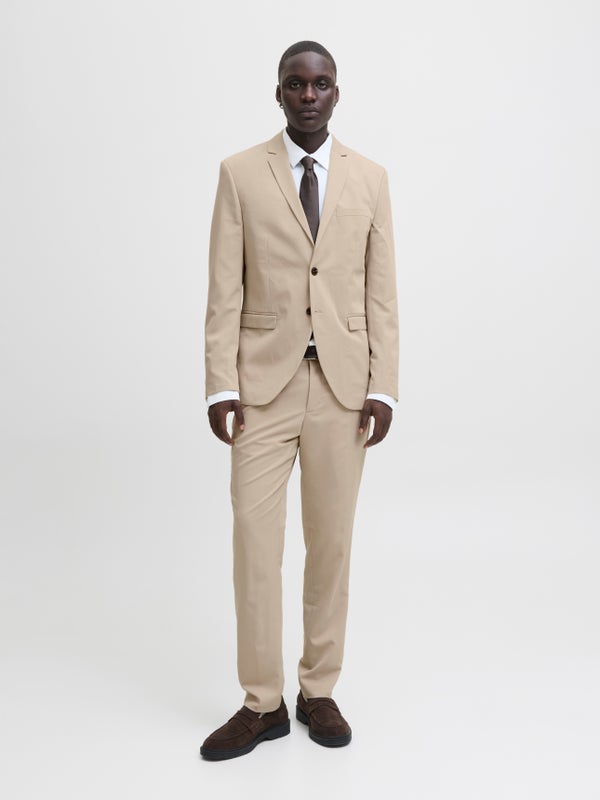 Premium By Jack & Jones JPRFRANCO Super Slim Fit Suit Beige / Pure Cashmere