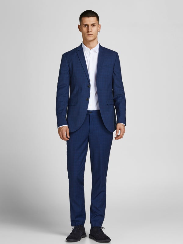 premium by jack & jones JPRFRANCO Super Slim Fit Suit Blue / Medieval Blue